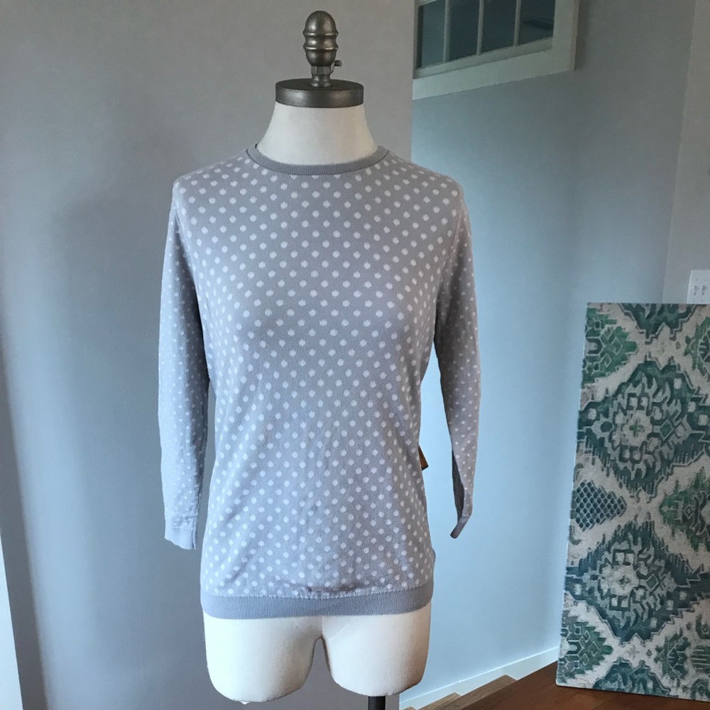 Zip back sweater